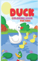 Duck Coloring Book For Kids