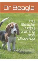 My Beagle Puppy training and follow-up: Note all about your beagle training step by step and share it with trainer or veterinary