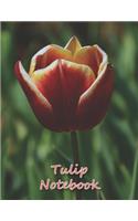 Tulip Notebook: Happy Valentines day Flower Notebooks and Journals 110 pages (8.5"x11")