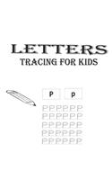 Letters Tracing For Kids: 8,5"X11" inch 26PAGES