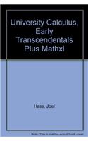 University Calculus, Early Transcendentals Plus Mathxl