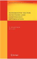 Nonsmooth Vector Functions and Continuous Optimization