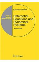 Differential Equations and Dynamical Systems: (7 Texts in Applied Mathematics)