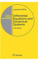 Differential Equations and Dynamical Systems