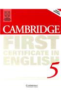Cambridge First Certificate in English 5: Examination Papers from the University of Cambridge Local Examinations Syndicate