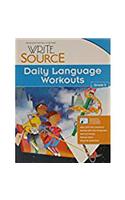 Write Source: Daily Language Workouts Grade 5