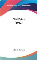 Nisi Prius (1912)