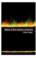 Analysis of Heat Equations on Domains. (LMS-31): (London Mathematical Society Monographs)