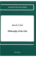 Philosophy of the «Gita»