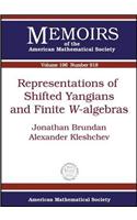 Representations of Shifted Yangians and Finite $w$-algebras: (Memoirs of the American Mathematical Society)