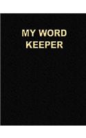 My Word Keeper