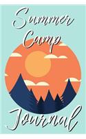 Summer Camp Journal: Trending Summer Camp Notebook, Vacation Memories Diary, Kids Journal Writing, Camping Activity Book