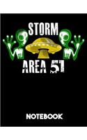 Storm Area 51 Notebook