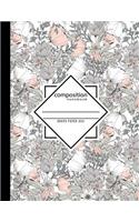 Composition Notebook Graph Paper 4x4