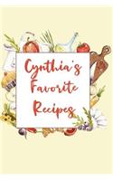 Cynthia's Favorite Recipes
