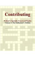Contributing - Webster's Specialty Crossword Puzzles, Volume 2