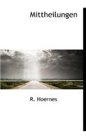 Mittheilungen