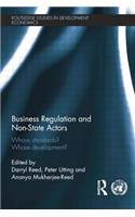 Business Regulation and Non-State Actors