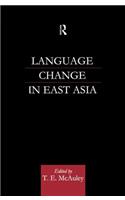 Language Change in East Asia