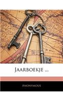 Jaarboekje ...