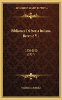 Biblioteca Di Storia Italiana Recente V1
