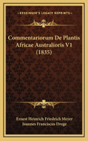 Commentariorum De Plantis Africae Australioris V1 (1835)