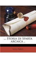 ... Storia Di Sparta Arcaica ..