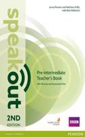 Speakout Pre-Intermediate 2nd Edition Teacher's Guide with Resource & Assessment Disc Pack