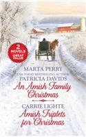 An Amish Family Christmas and Amish Triplets for Christmas: An Anthology