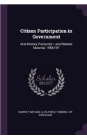 Citizen Participation in Government