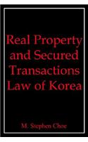 Real Property and Secured Transactions Law of Korea