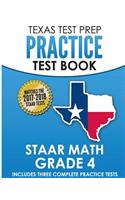 Texas Test Prep Practice Test Book Staar Math Grade 4