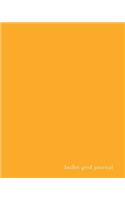 Bullet Grid Journal: Yellow, 150 Dot Grid Pages, 8x10, Professionally Designed