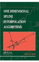 One Dimensional Spline Interpolation Algorithms