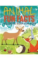 Animal Fun Facts (Coloring Book for Kids) Paperback