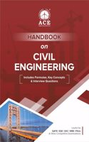 Handbook on Civil Engineering | Includes Formulae, Key Concepts & Interview Questions | Useful for GATE | ESE | SSC | RRB | PSUs & Other Competitive Examinations