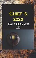 Chief 's 2020 Daily Planner Large 366 days: Yearly, Monthly, Weekly, Daily and Hourly Planner size 8.5 Inch x 11 Inch from 99 books