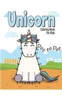 Dot to Dot Unicorn Coloring Book For Kids