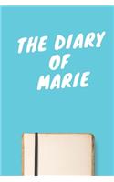 The Diary Of Marie A beautiful personalized