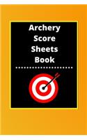 Archery Score Sheets Book