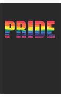 Pride Statement LGBTQ Regenbogen CSD: 120 Pages 6 'x 9' -Dot Graph Paper Journal Manuscript - Planner - Scratchbook - Diary