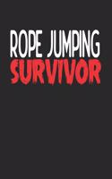 Rope Jumping Survivor: 6x9 - notebook - 120 pages - lined