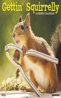 Getting Squirrelly 2018 Wall Calendar