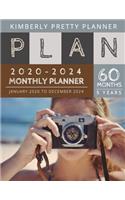 Monthly Planner 5 year