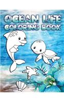 Ocean Life Coloring Book