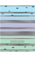 2020-2021 Financial Year Diary Planner: Calendars and Forward Planners - Week on Two Pages - Ideal Tax Return Helper - Large 8.5"x 11" Size - Super Gemstone Effect Cover