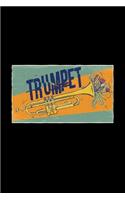 Trumpet: 6x9 trumpet - dotgrid - dot grid paper - notebook - notes