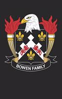 Bowen: Bowen Coat of Arms and Family Crest Notebook Journal (6 x 9 - 100 pages)