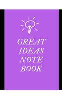 Great Ideas Notebook