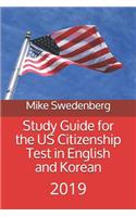 Study Guide for the US Citizenship Test in English and Korean